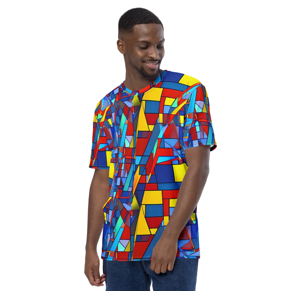 Neoplastique on Men's Crew Neck T-Shirt — Left