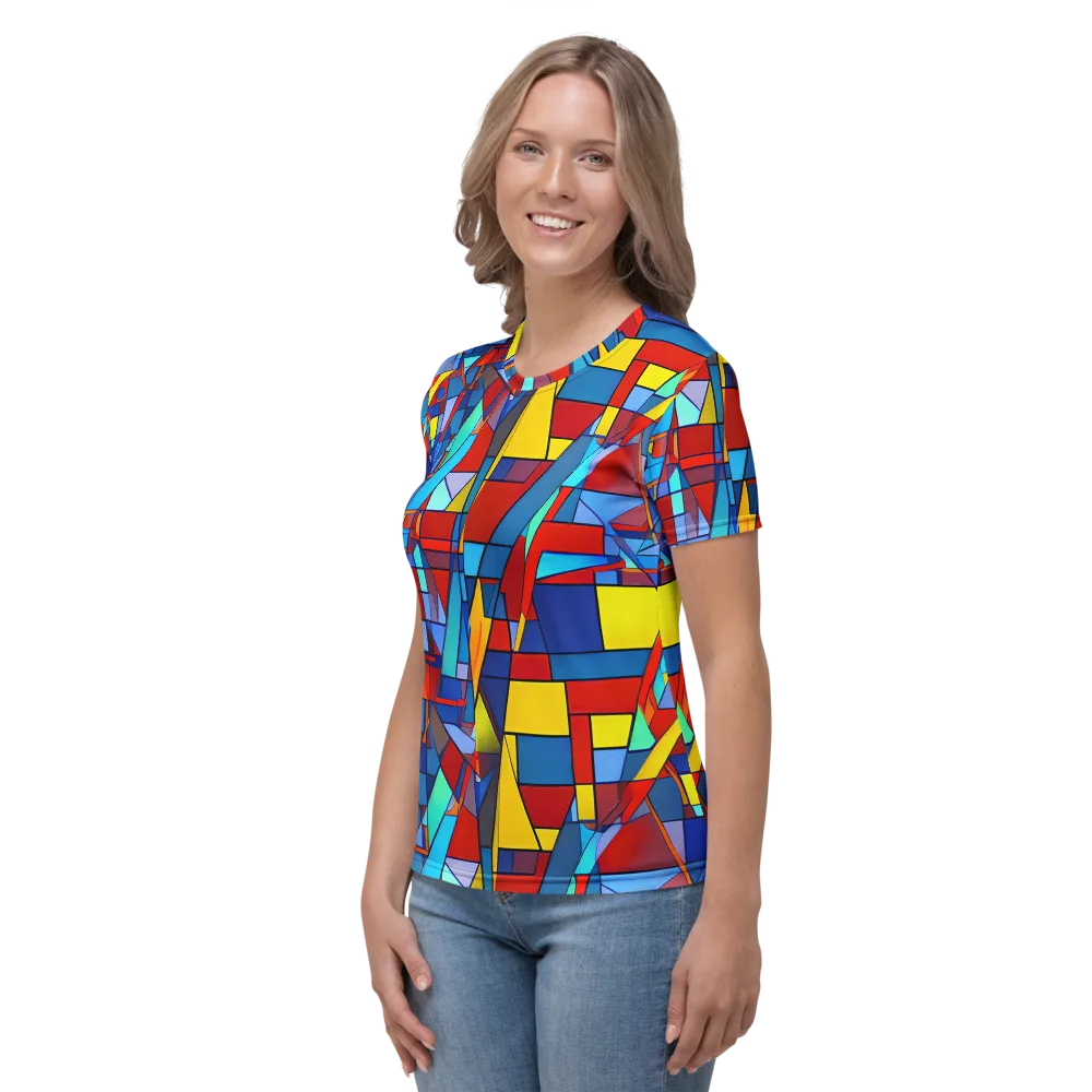 Neoplastique on Women's Crew Neck T-Shirt — Left