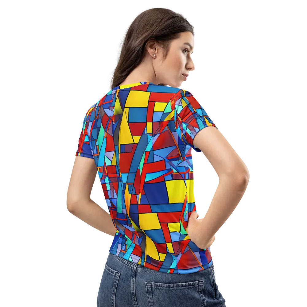 Neoplastique on Women's Crew Neck T-Shirt — Back