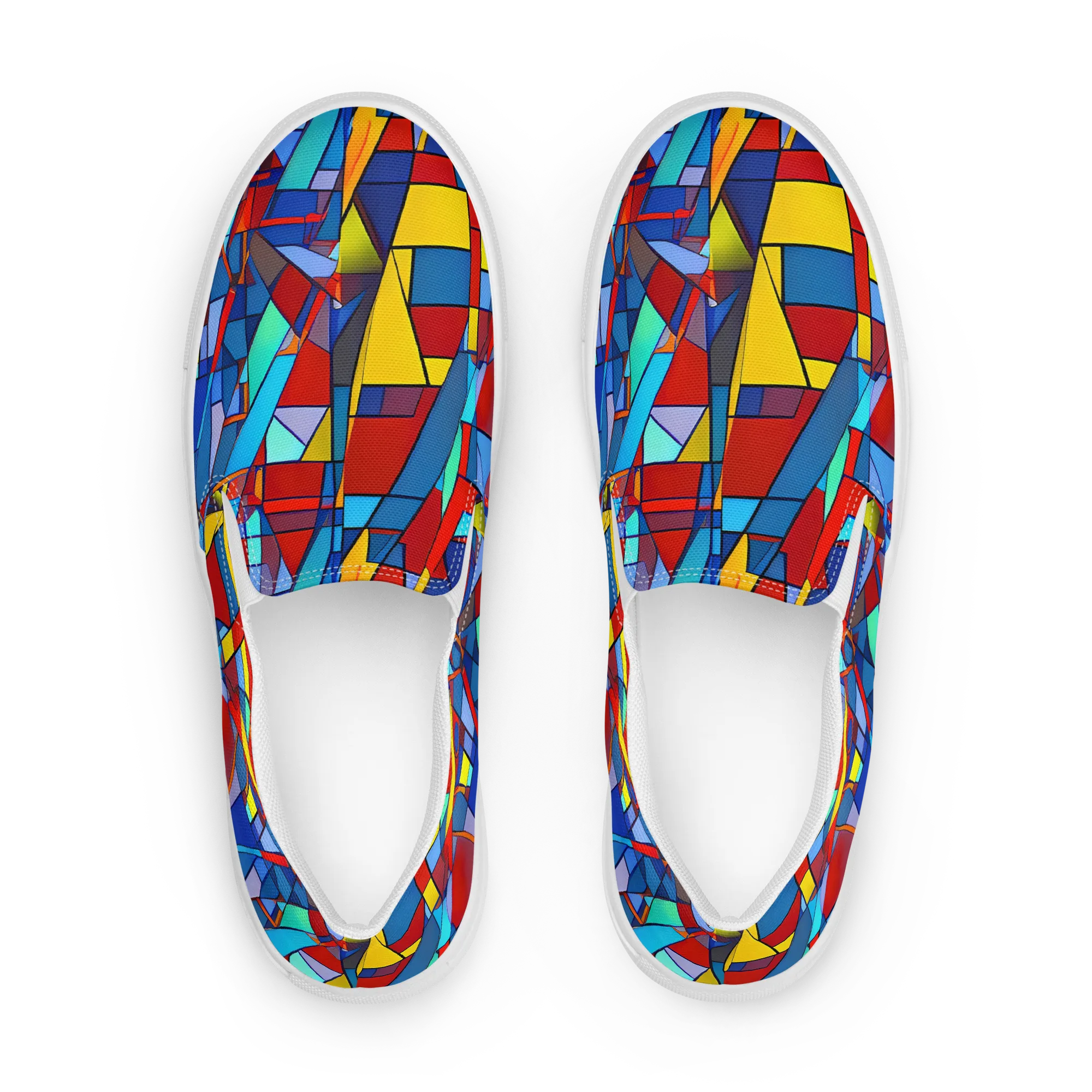 Neoplastique on Women's Slip-On Canvas Shoes — Front