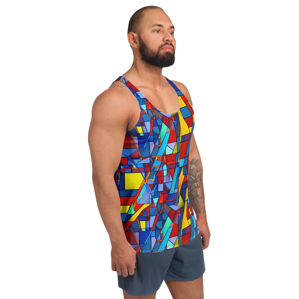 Neoplastique on Men's Tank Top — Right Front