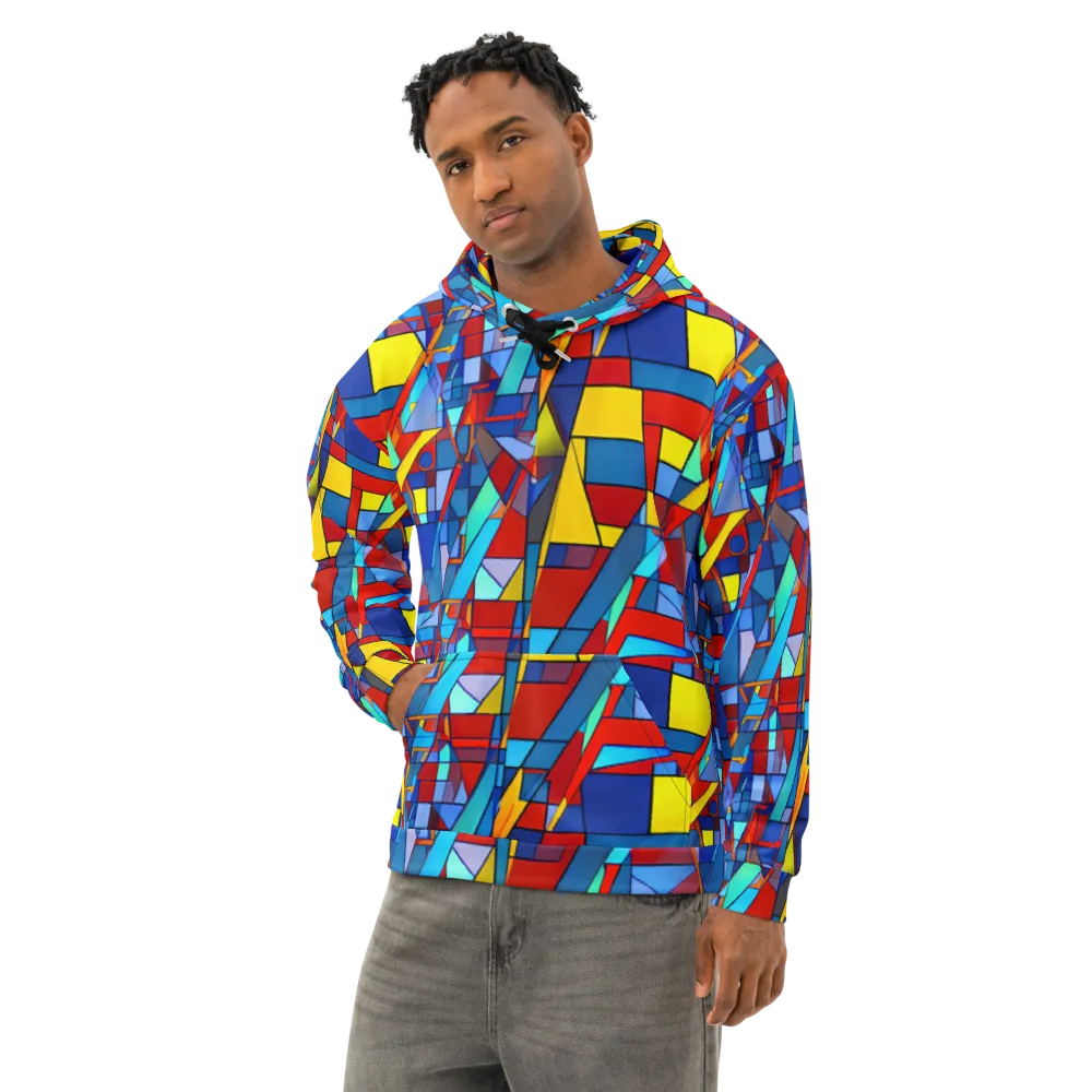 Neoplastique on Cotton Hoodie — Left Front