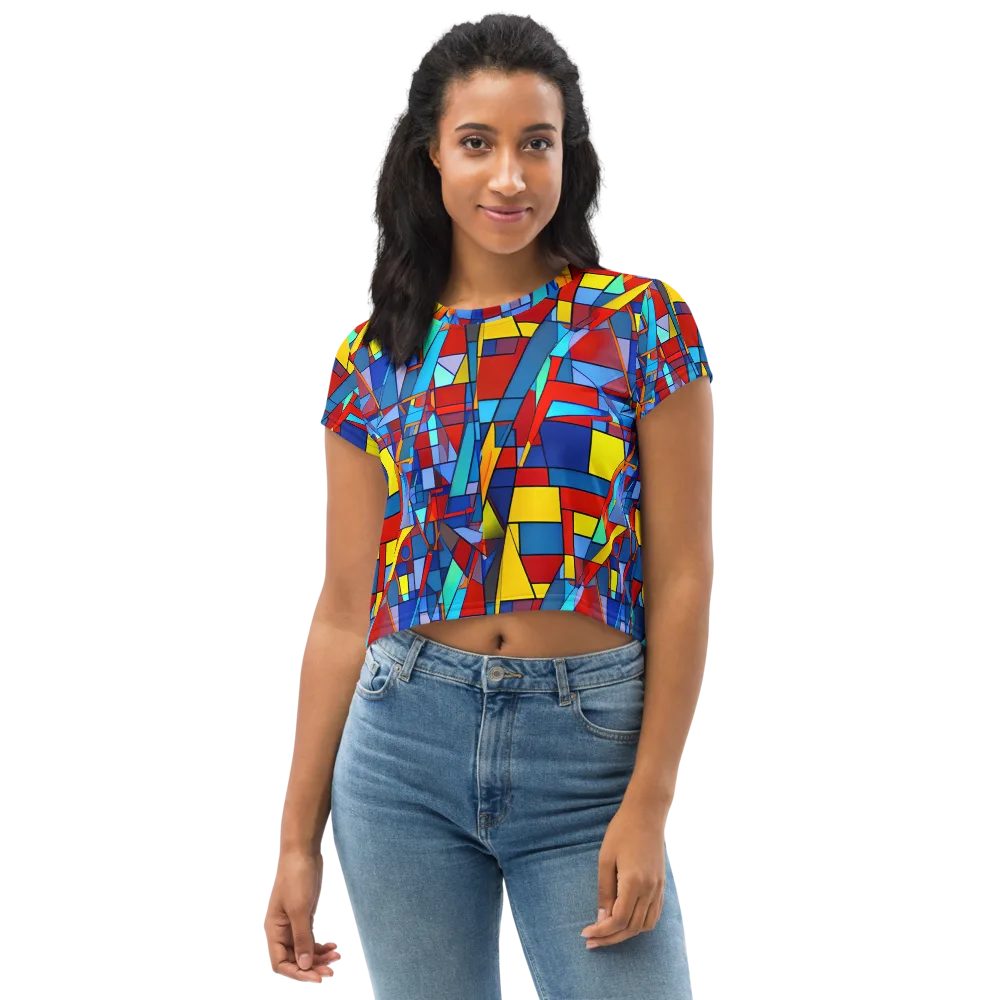 Neoplastique on Crop Tee — Front