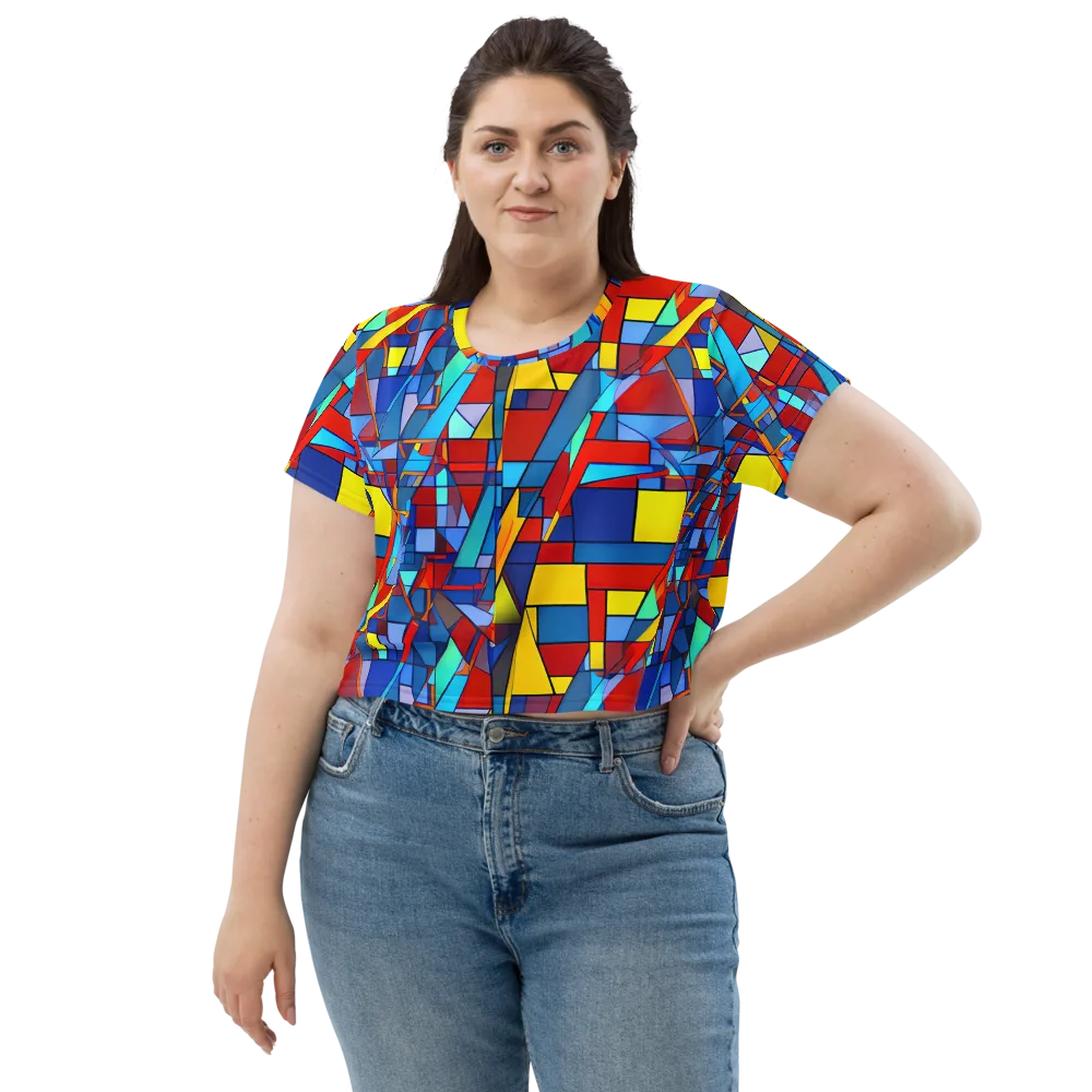 Neoplastique on Crop Tee — Front