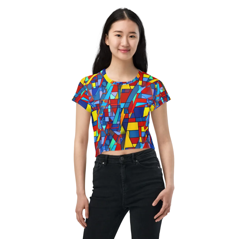 Neoplastique on Crop Tee — Front