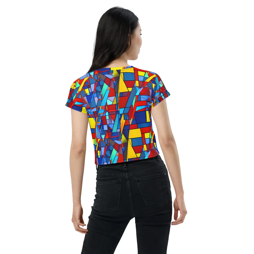 Neoplastique on Crop Tee — Back