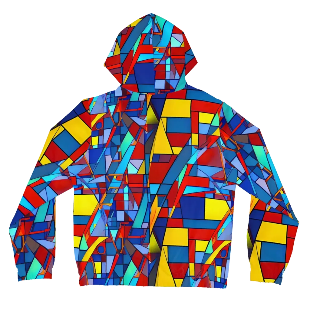 Neoplastique on Women's Full-Zip Hoodie — Back