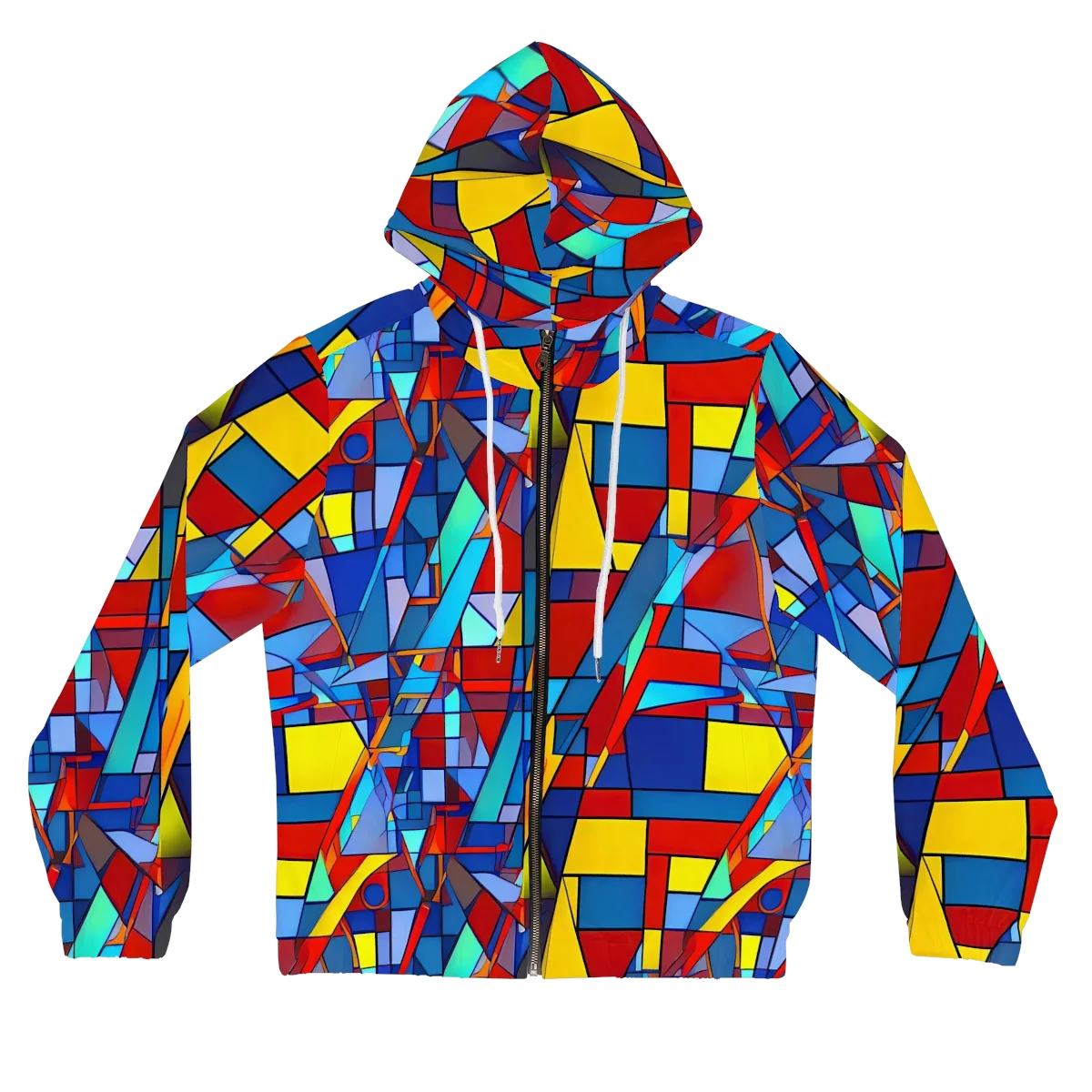 Neoplastique on Women's Full-Zip Hoodie — Front