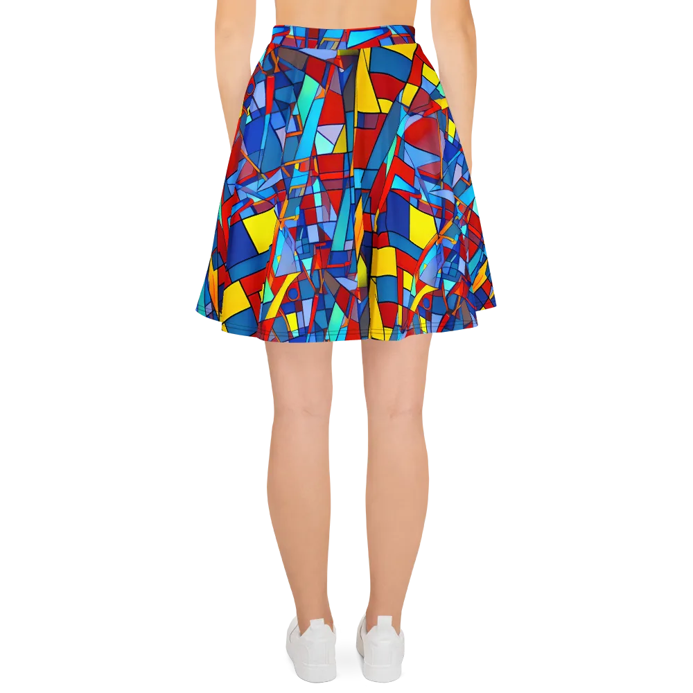 Neoplastique on Skater Skirt — Back