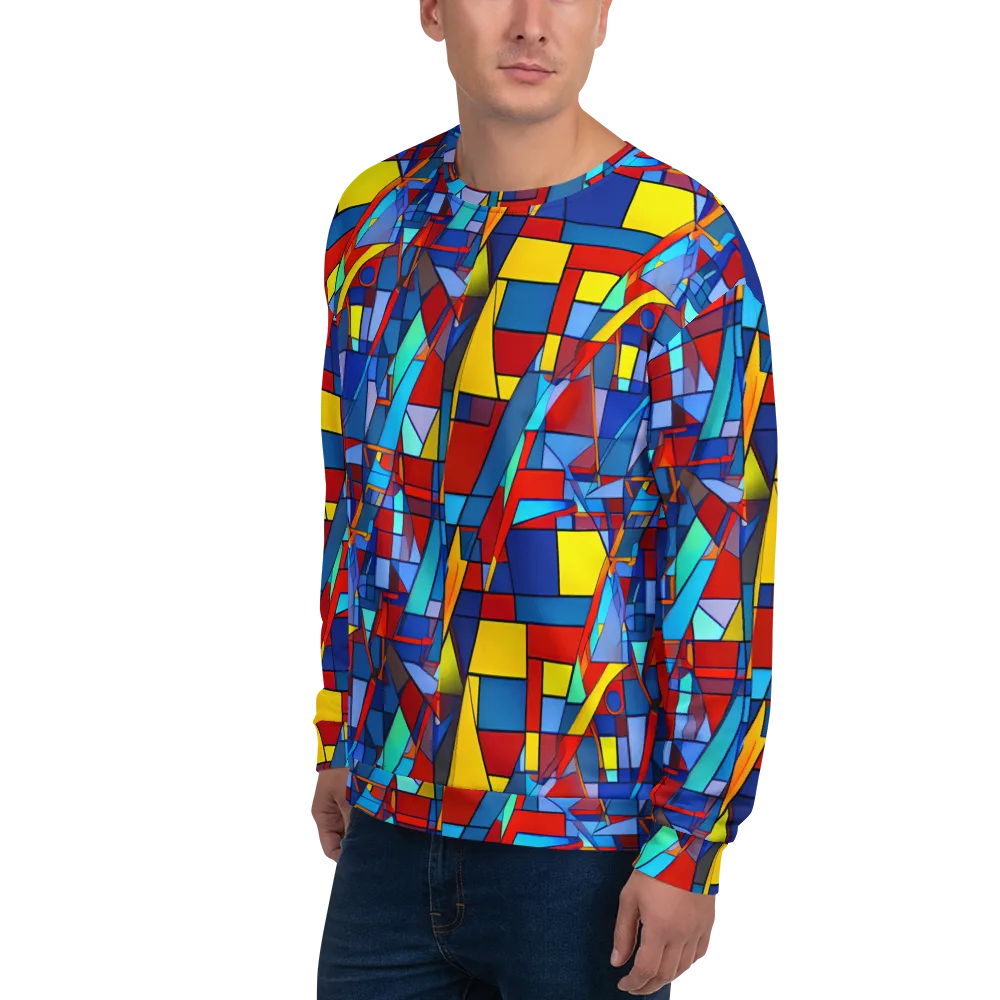 Neoplastique on Sweatshirt — Left Front