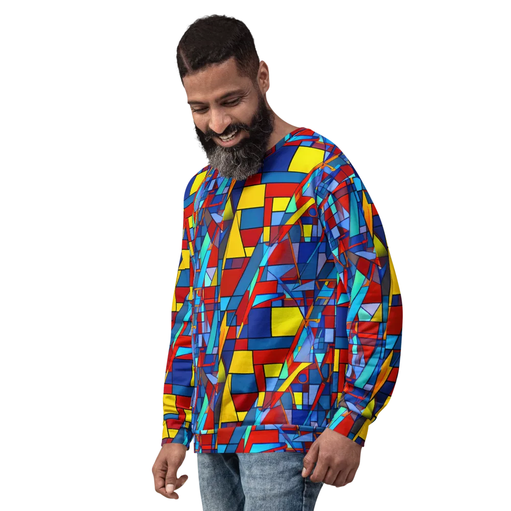 Neoplastique on Sweatshirt — Left Front