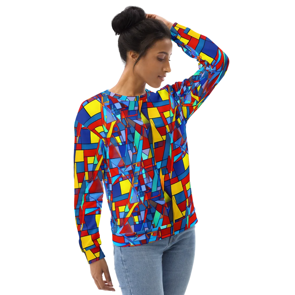 Neoplastique on Sweatshirt — Right Front
