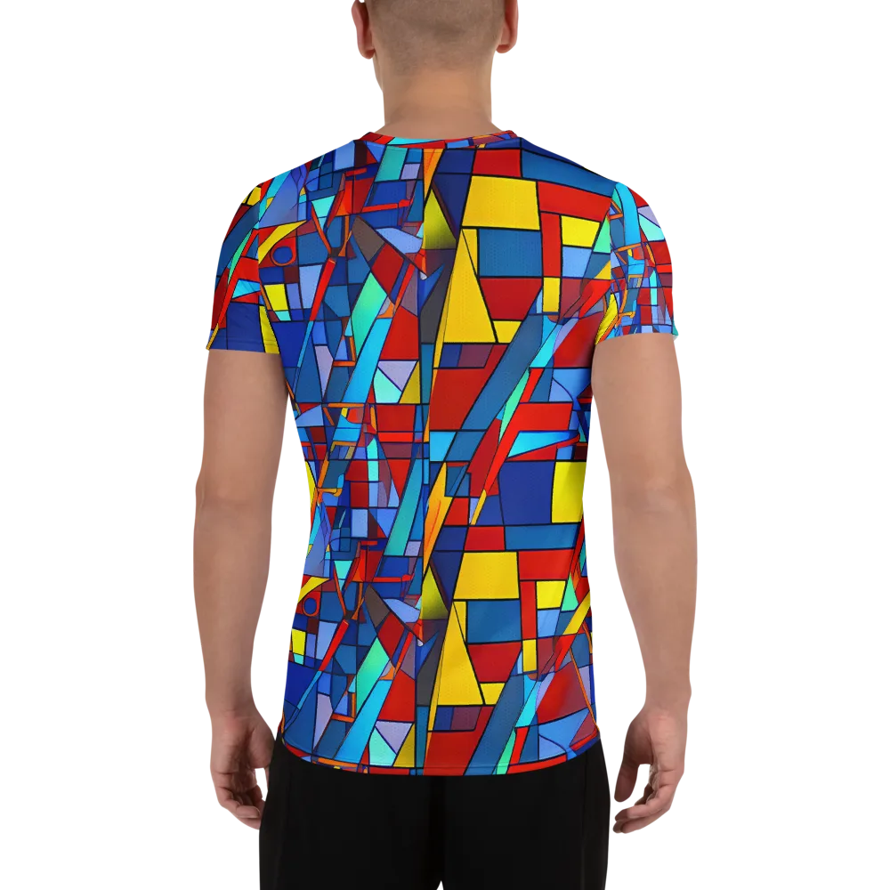 Neoplastique on Men's Athletic T-Shirt — Back