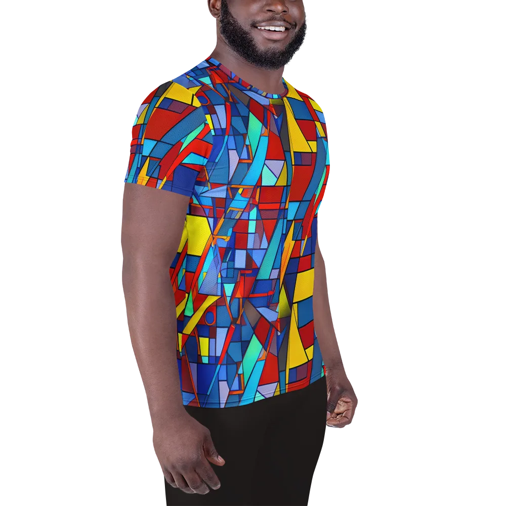 Neoplastique on Men's Athletic T-Shirt — Right