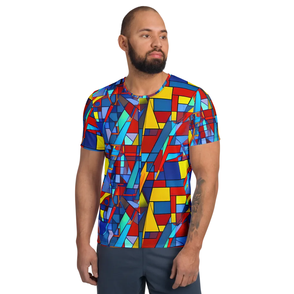 Neoplastique on Men's Athletic T-Shirt — Front