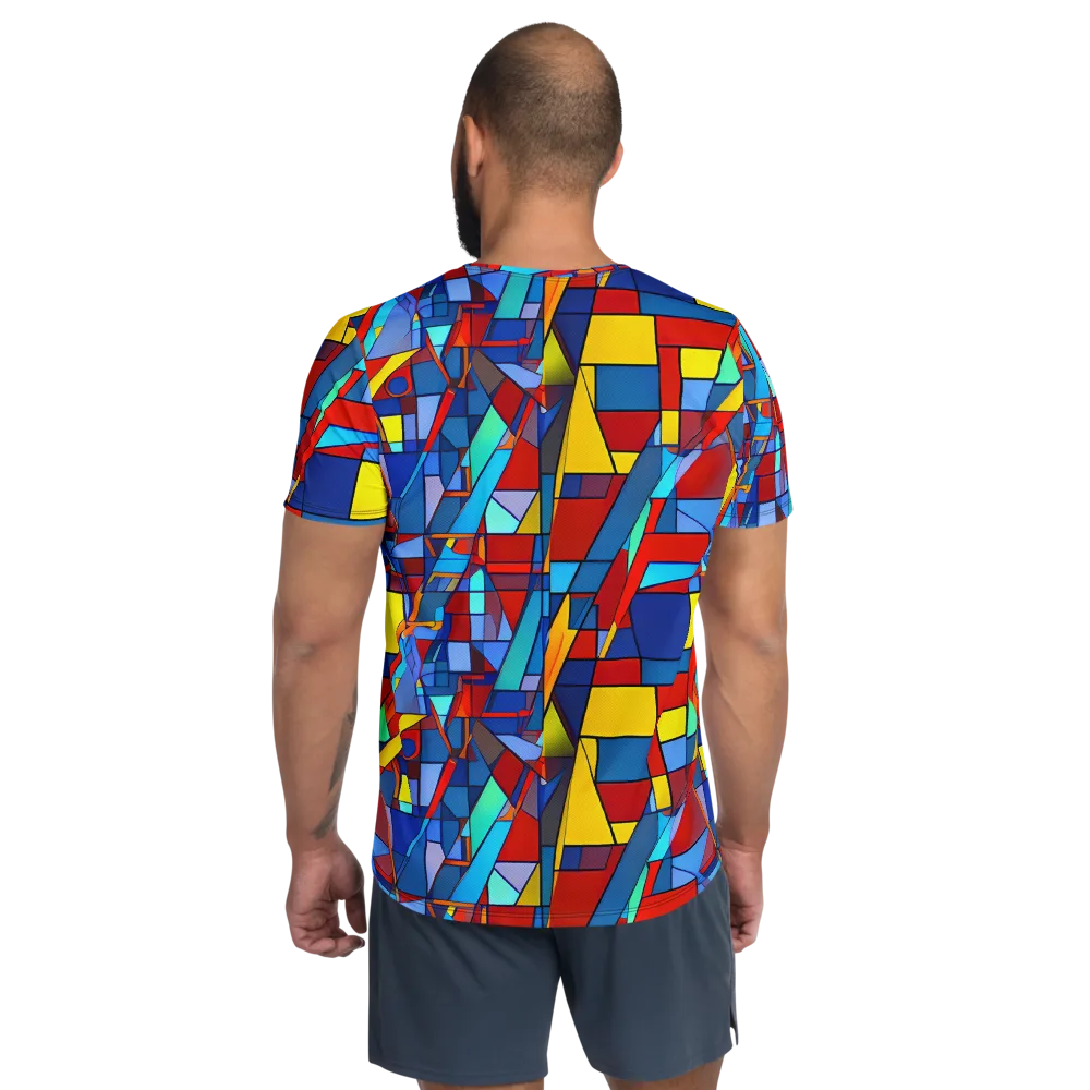 Neoplastique on Men's Athletic T-Shirt — Back