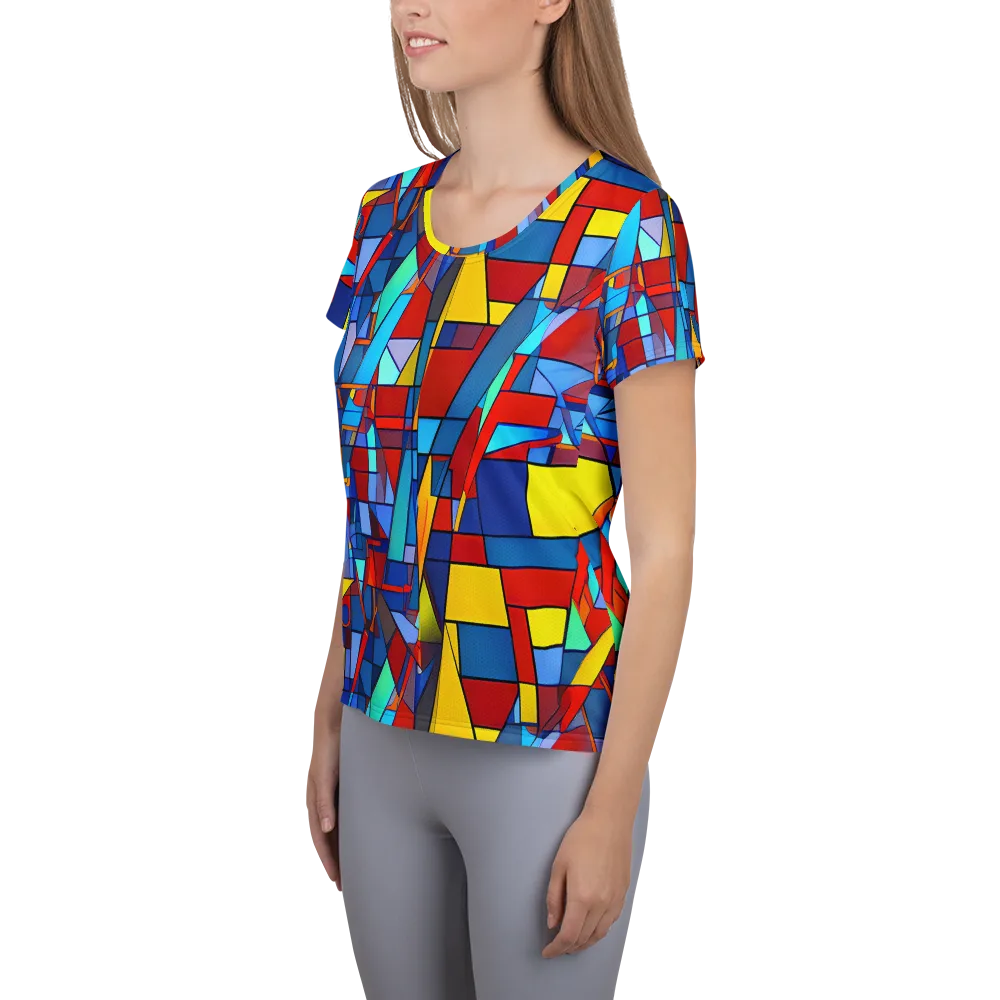Neoplastique on Women's Athletic T-Shirt — Left