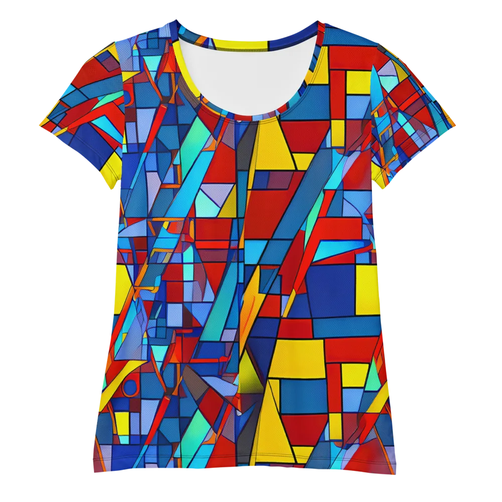 Neoplastique on Women's Athletic T-Shirt — Front
