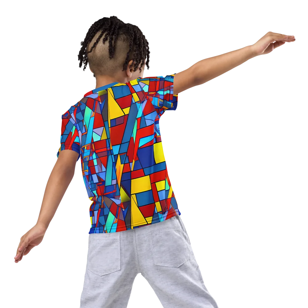 Neoplastique on Kids Crew Neck T-Shirt — Back