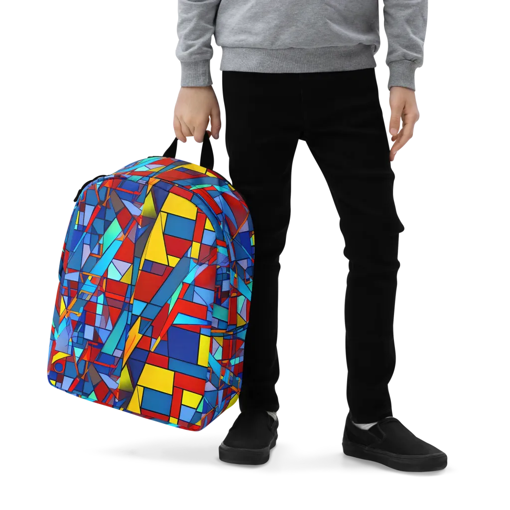 Neoplastique on Minimalist Backpack — Zoomed-in