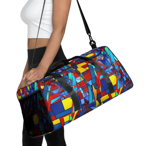 Neoplastique on a Duffle Bag