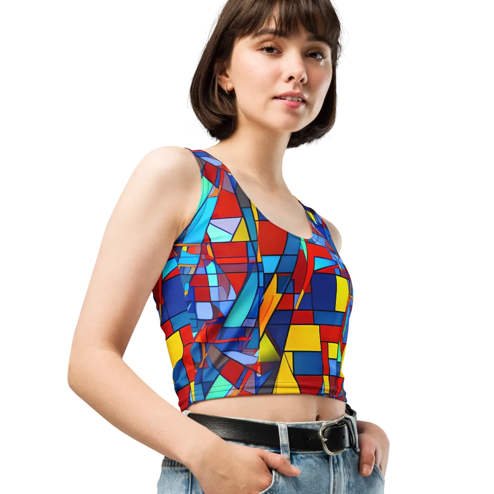 Neoplastique on Crop Top — Right Front
