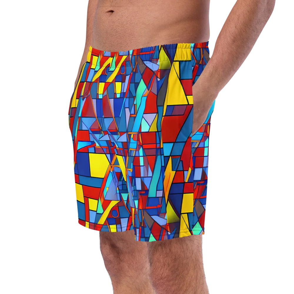 Neoplastique on Swim Trunks — Left Front