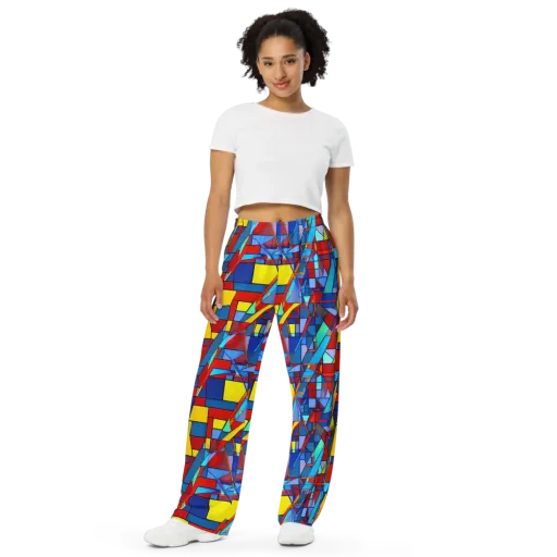 Neoplastique on a Wide-Leg Pants
