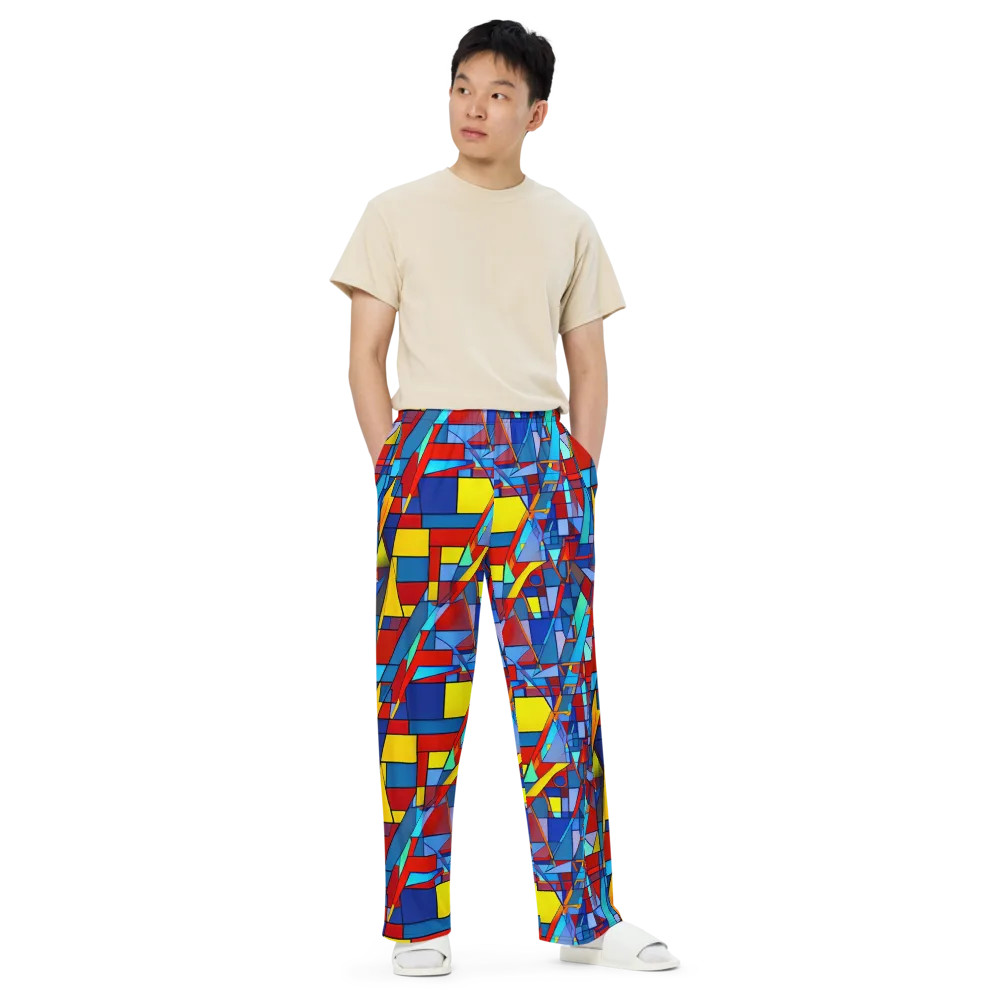 Neoplastique on Wide-Leg Pants — Front