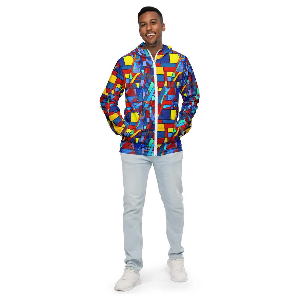 Neoplastique on Men's Windbreaker — Front
