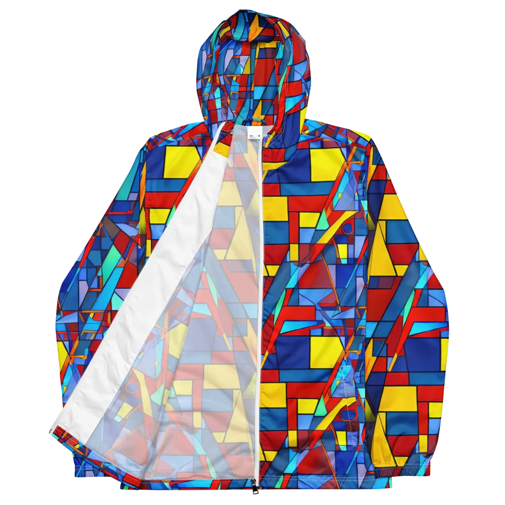 Neoplastique on Men's Windbreaker — Front
