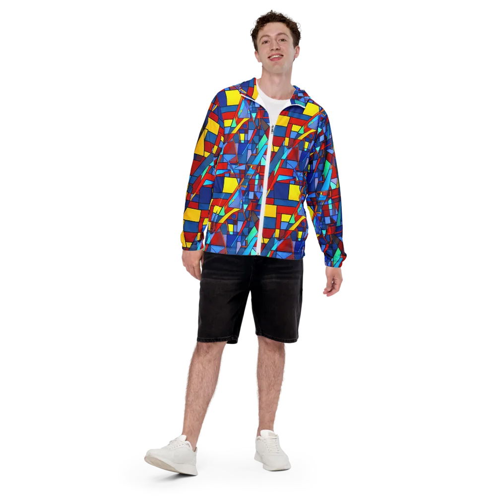 Neoplastique on Men's Windbreaker — Front