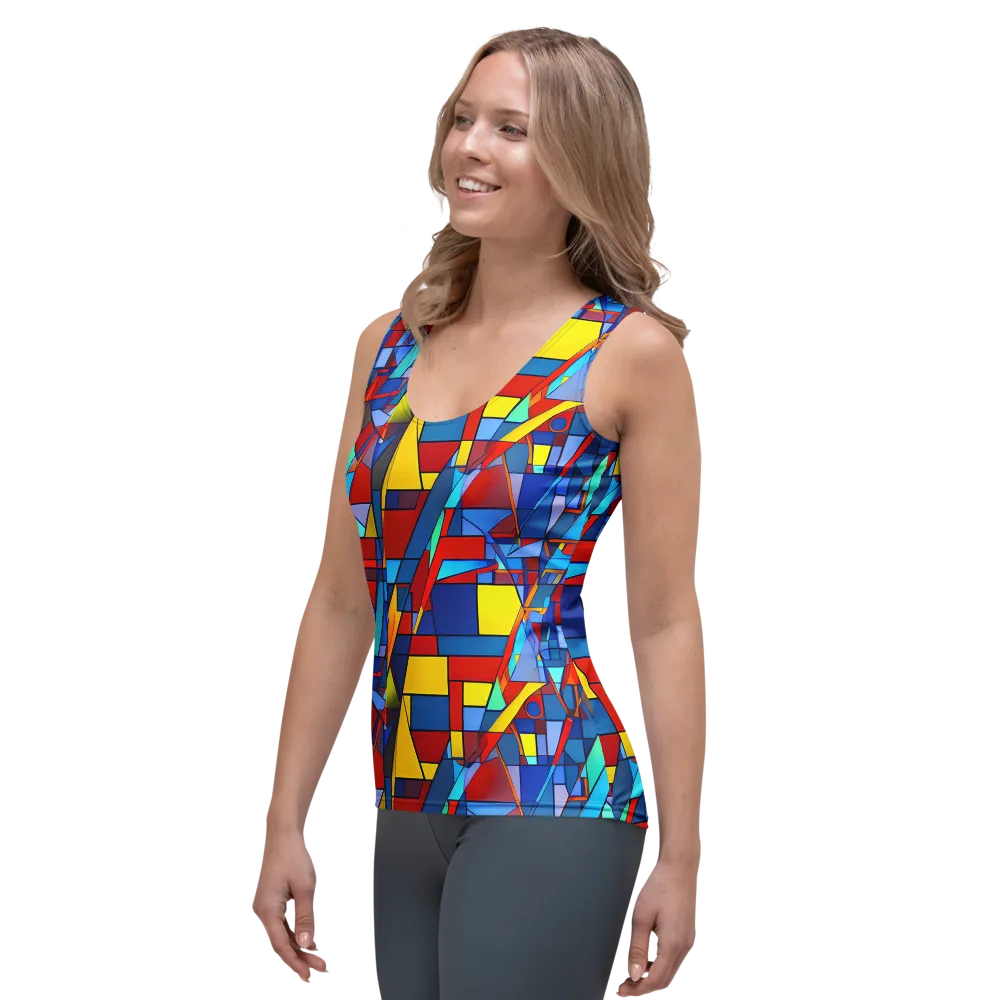 Neoplastique on Women's Tank Top — Left Front