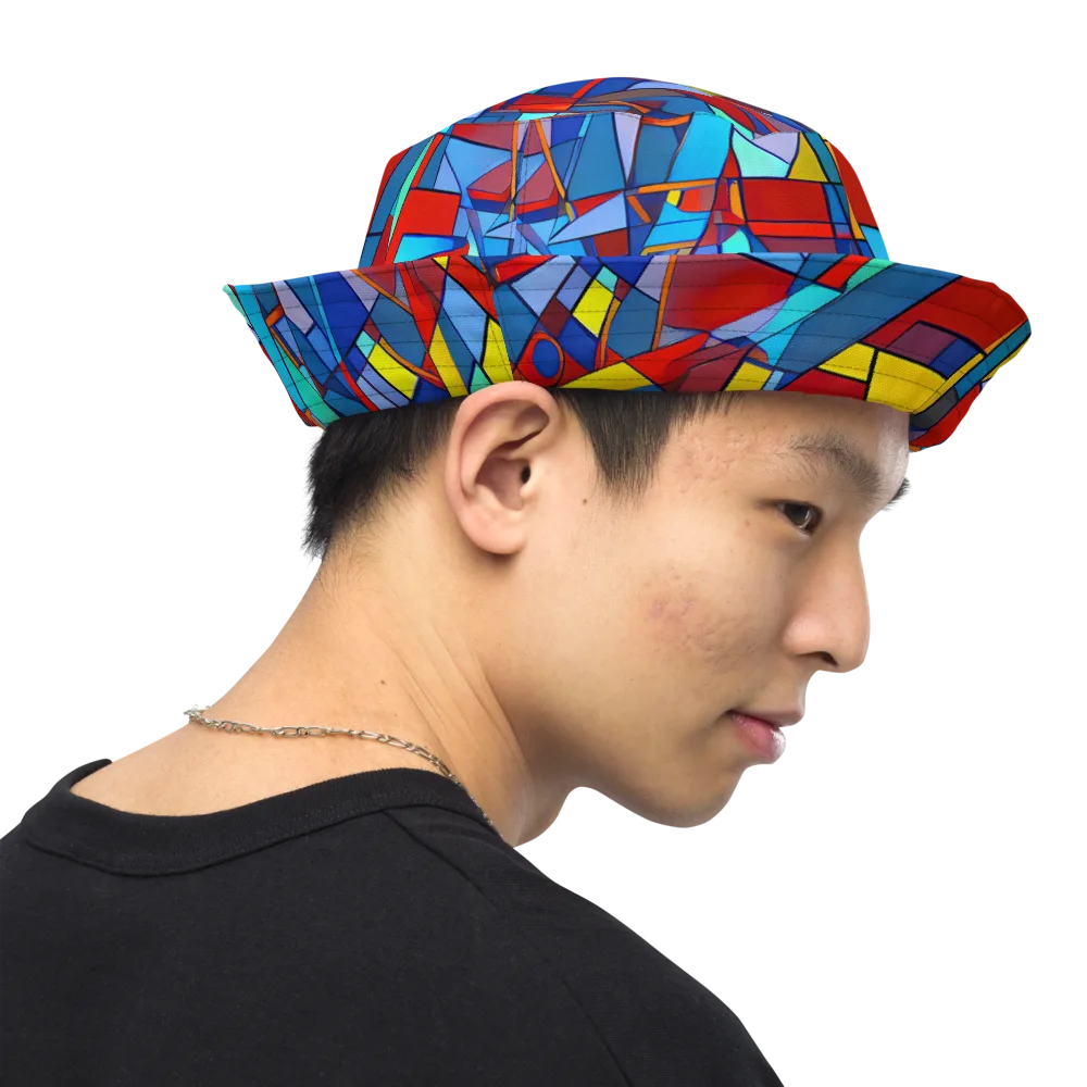 Neoplastique on Reversible Bucket Hat — Right Outside