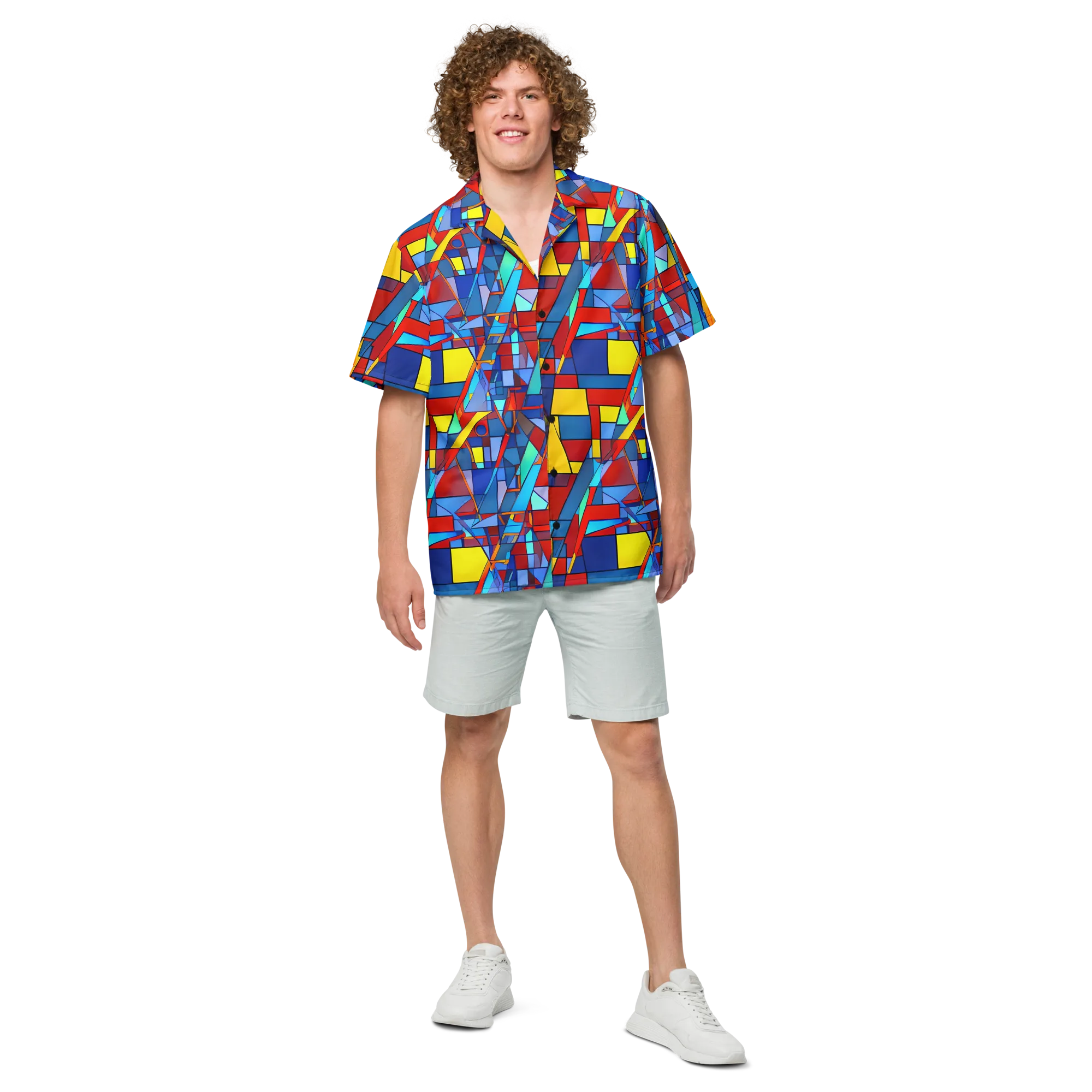 Neoplastique on Button Shirt — Front