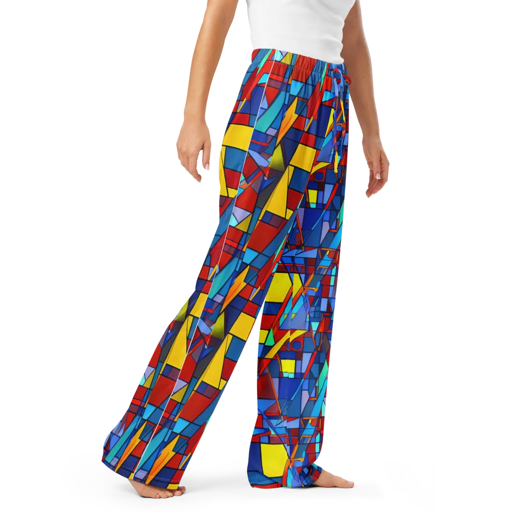 Neoplastique on Women's Pajama Pants — Right Front