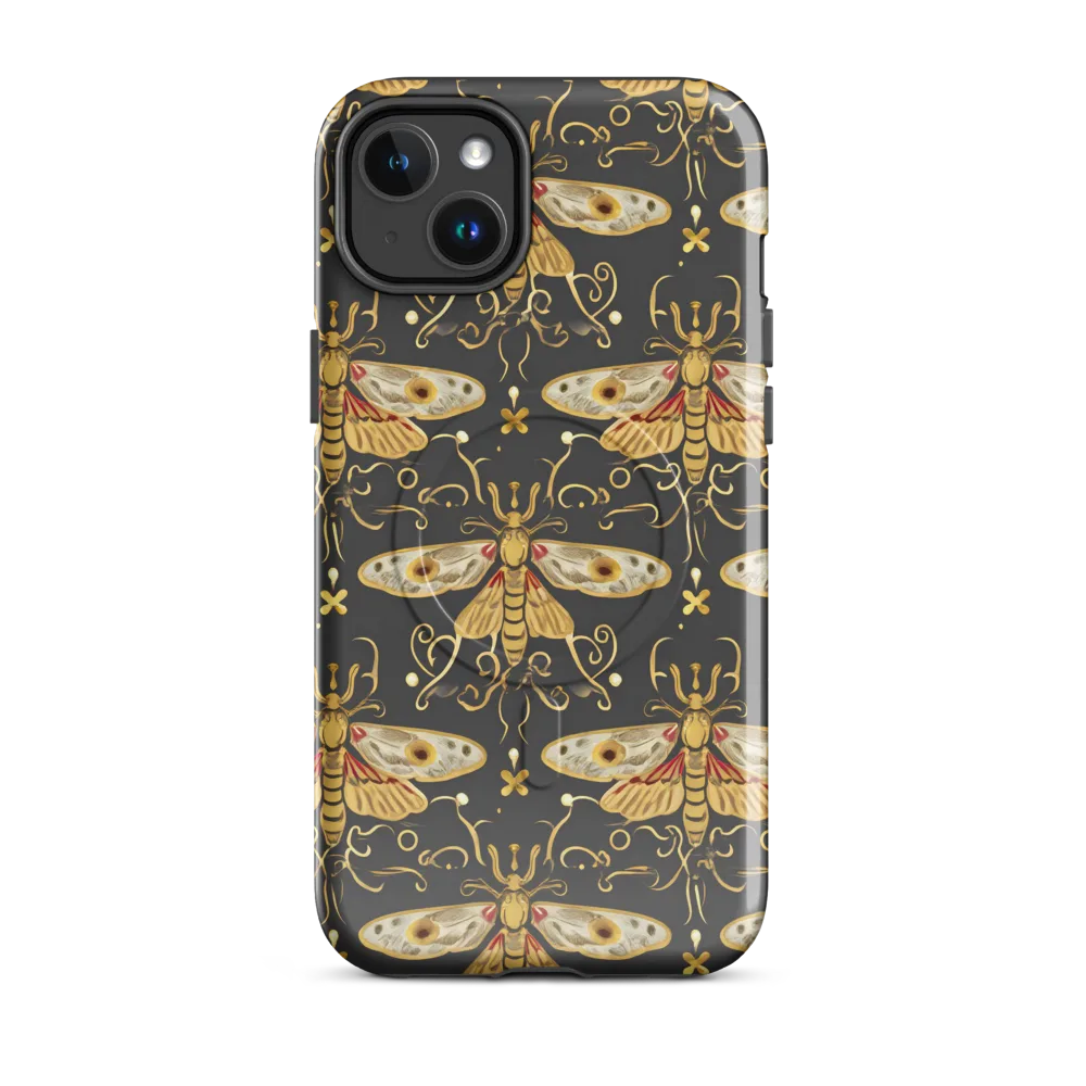Nocturne Moth on MagSafe Tough Case for iPhone® — Front