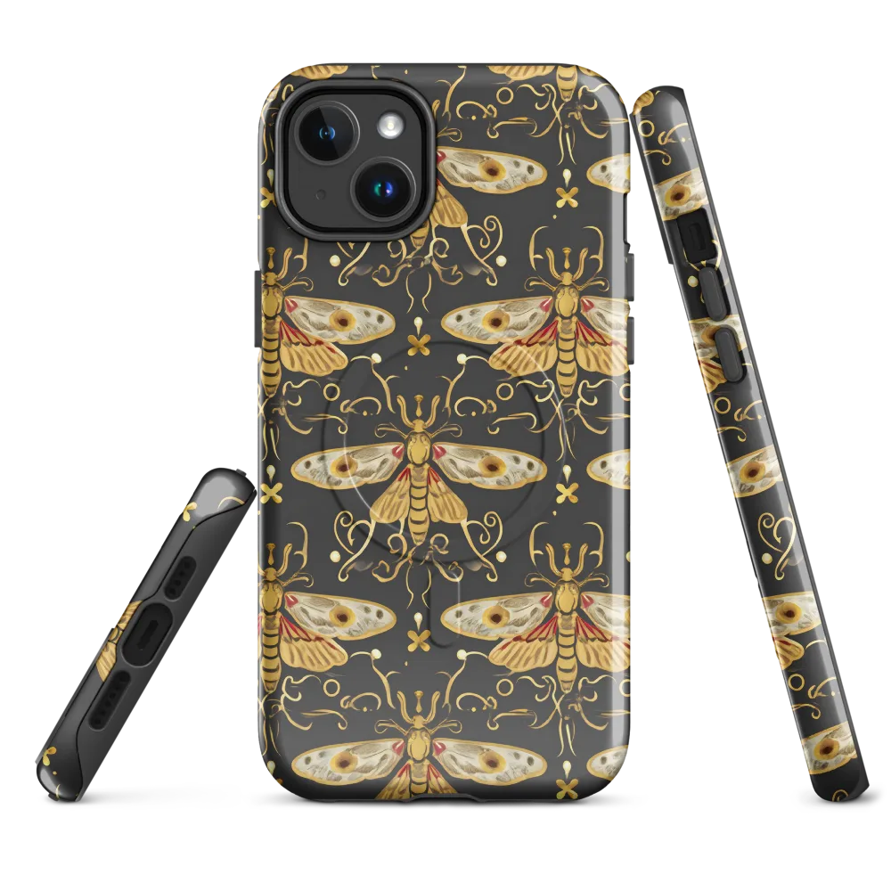Nocturne Moth on MagSafe Tough Case for iPhone® — Front