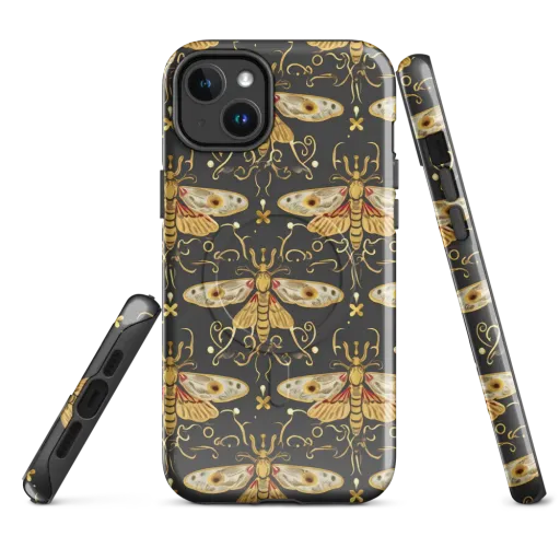Nocturne Moth on a MagSafe Tough Case for iPhone®