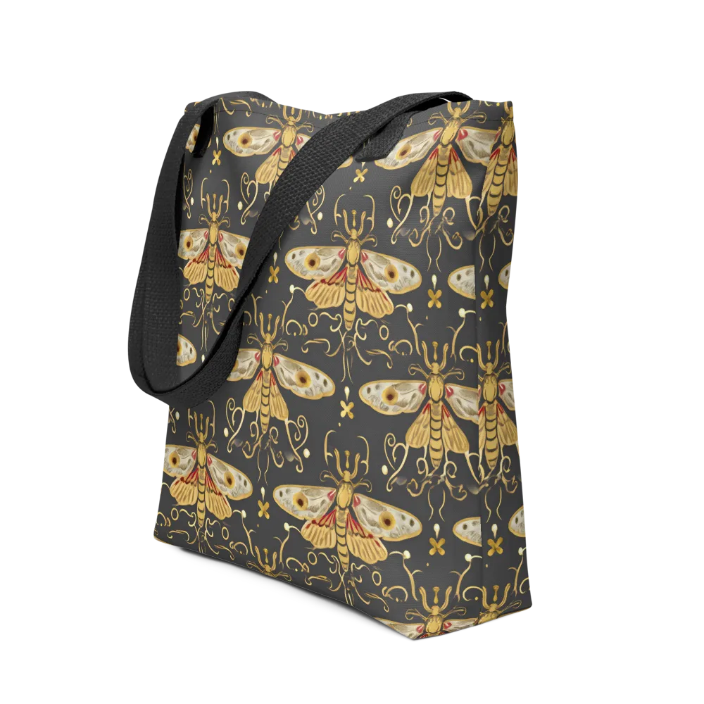 Nocturne Moth on Tote Bag — Front