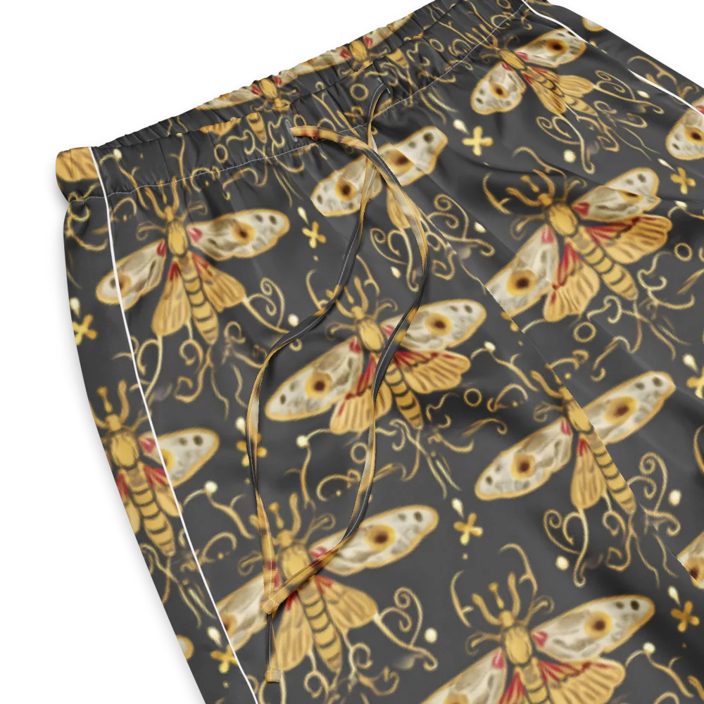 Nocturne Moth on Women's Pajama Pants — Product details