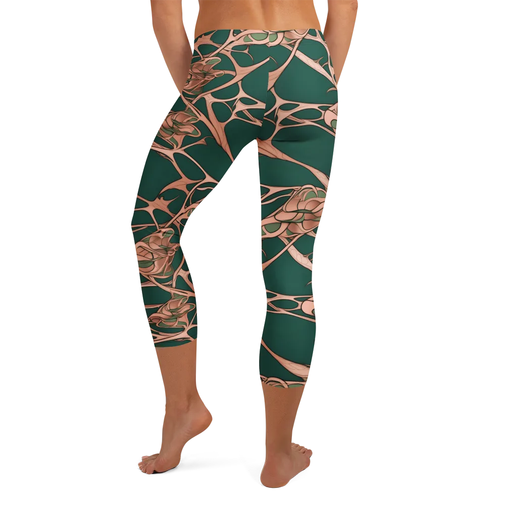 Copper Canopy on Capri Leggings — Back