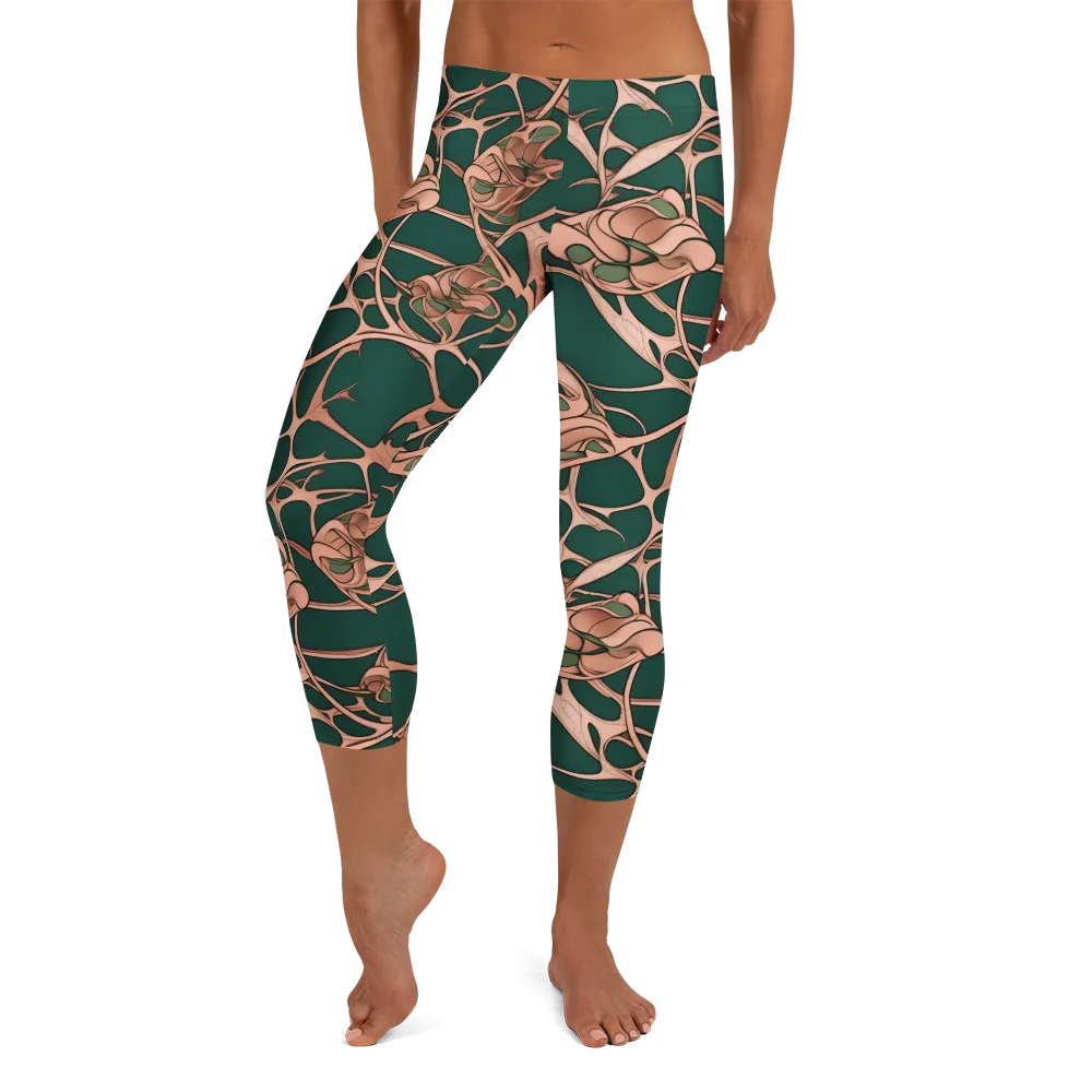 Copper Canopy on Capri Leggings — Front