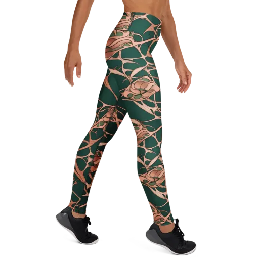 Copper Canopy on a Yoga Leggings