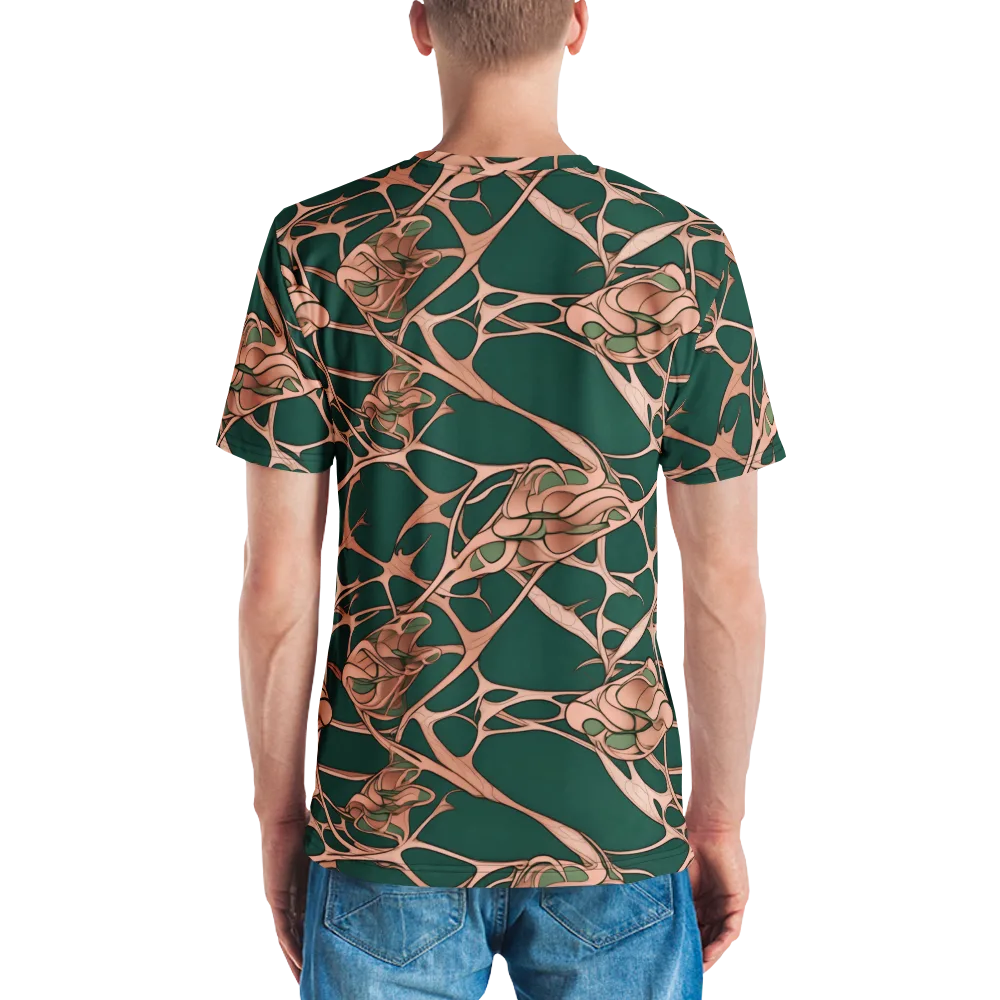 Copper Canopy on Men's Crew Neck T-Shirt — Back