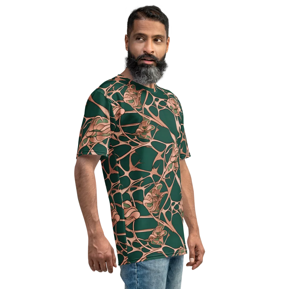Copper Canopy on Men's Crew Neck T-Shirt — Right