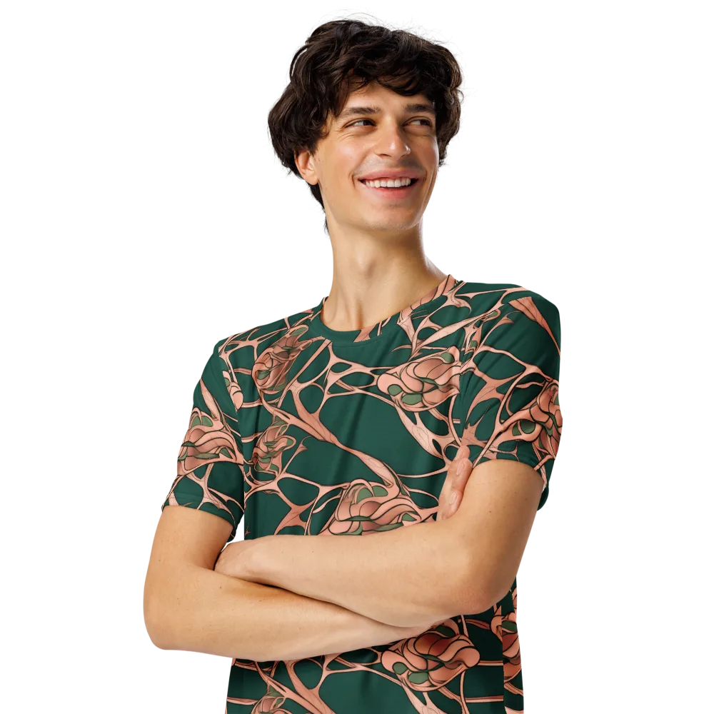 Copper Canopy on Men's Crew Neck T-Shirt — Left Front