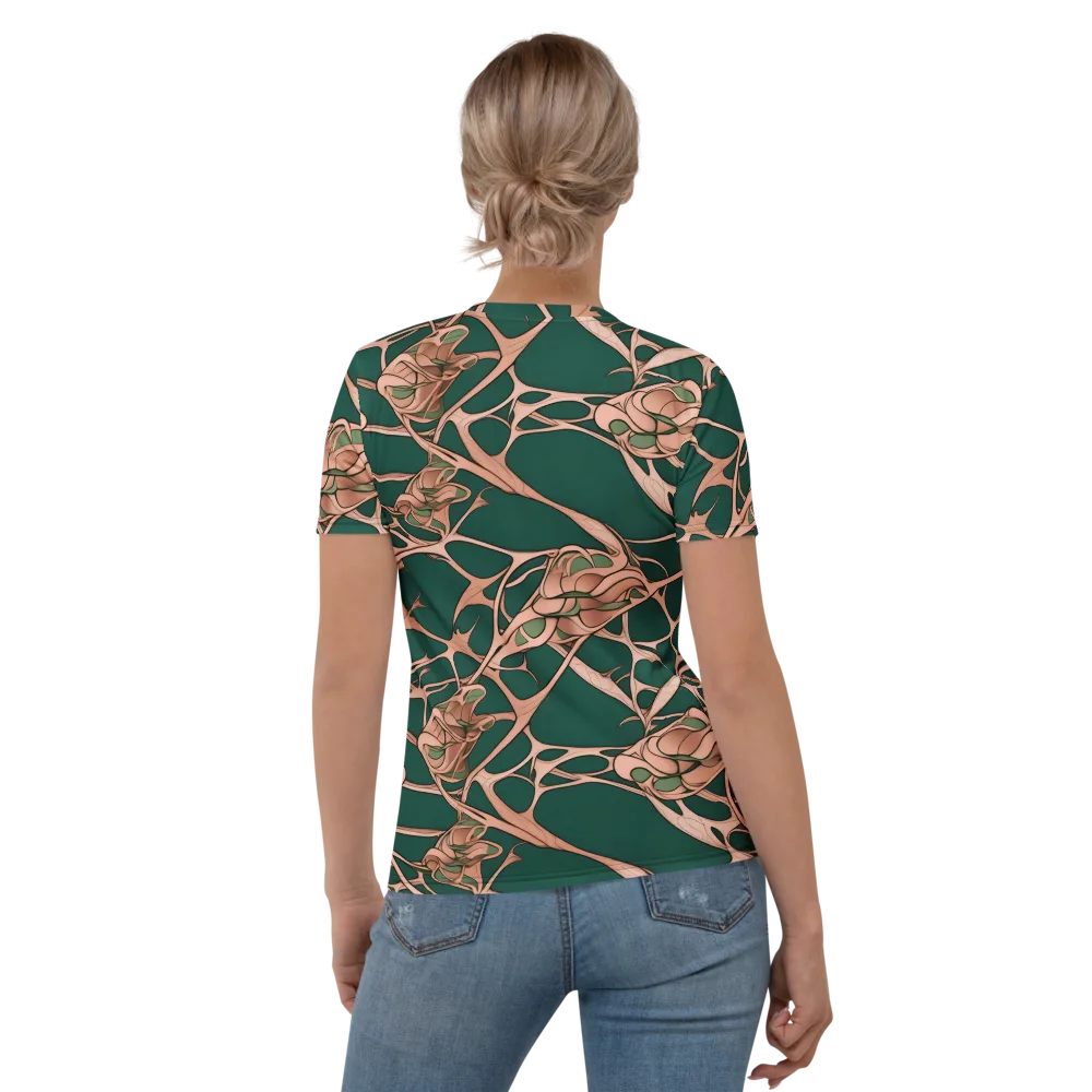 Copper Canopy on Women's Crew Neck T-Shirt — Back