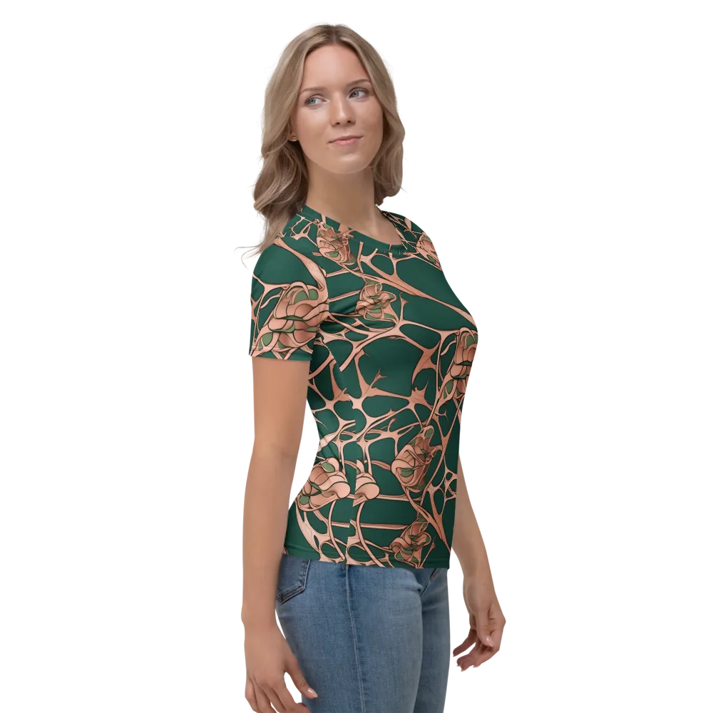 Copper Canopy on Women's Crew Neck T-Shirt — Right