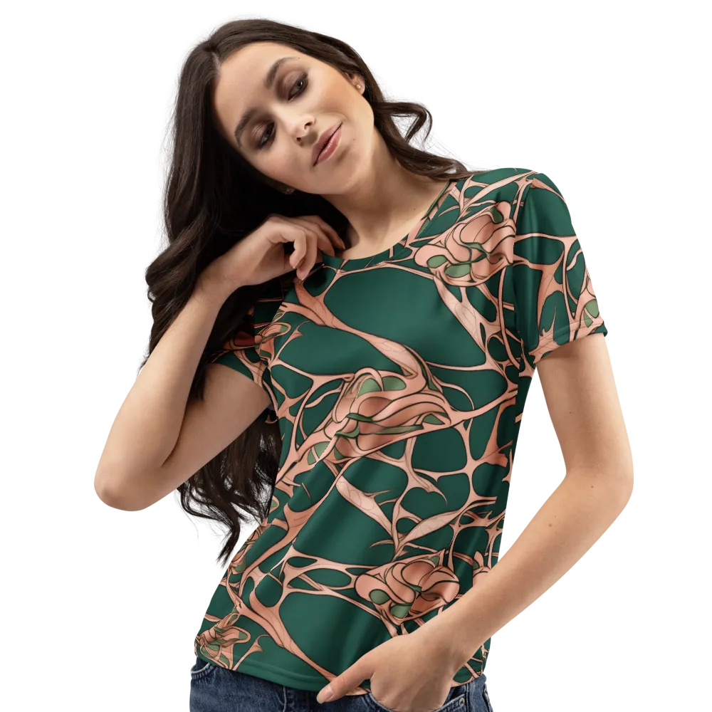 Copper Canopy on Women's Crew Neck T-Shirt — Left Front
